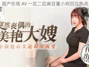 国产在线 AV 一区二区麻豆董小宛回应热点