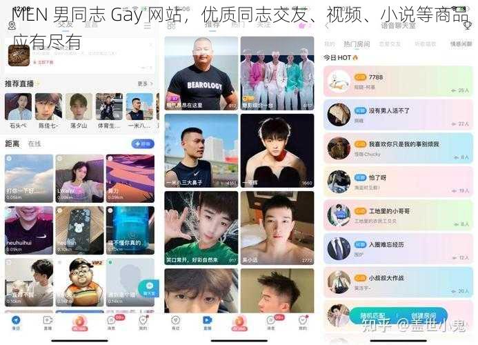 MEN 男同志 Gay 网站，优质同志交友、视频、小说等商品应有尽有